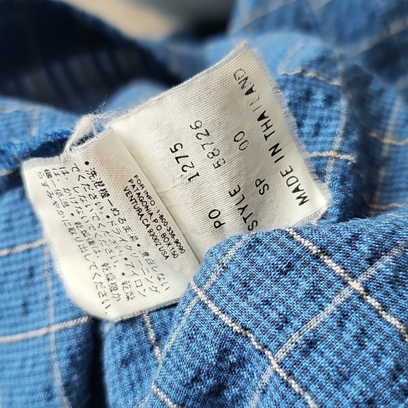 Vintage Patagonia Seer Sucker Sunspot Dress Medium - Picture 12 of 16